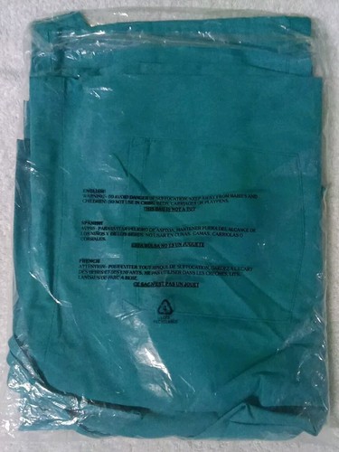 Conjunto de pantalón Vital Threads grande unisex con cuello en V y cordón VT526C verde azulado, azul - Imagen 3 de 3
