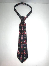 Neck Tie Wooden Soldiers Navy blue Christmas/Holiday Baby boys 0-2T