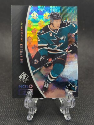 2010-11 SP Authentic Holo FX Joe Pavelski #FX40 San Jose Sharks
