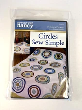 Sewing with Nancy: Circles Sew Simple DVD Nancy Zieman Instructional Excellent
