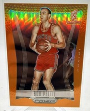 2023-24 Prizm DECA Bob Pettit ORANGE Prizm /49 #182 Atlanta Hawks