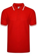Mens Polo Shirt Short Sleeve Plain Tipping Collar Pique T Shirt Shirt Summer Top