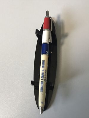 VTG RWB Ballpoint Pen Senator Loran C. Schmit 23rd District Bellwood NE A257