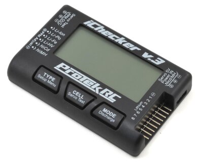 ProTek RC iChecker 3.0 LCD LiPo Akku Checker 2-8S PTK-211 