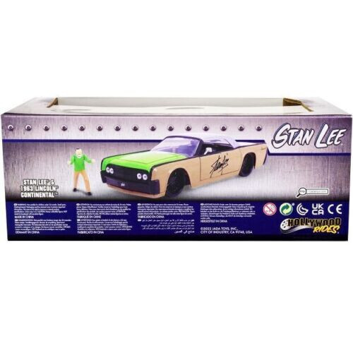 JADA TOYS 1:24 Diecast Car - STAN LEE - Stan Lee Figure & 63