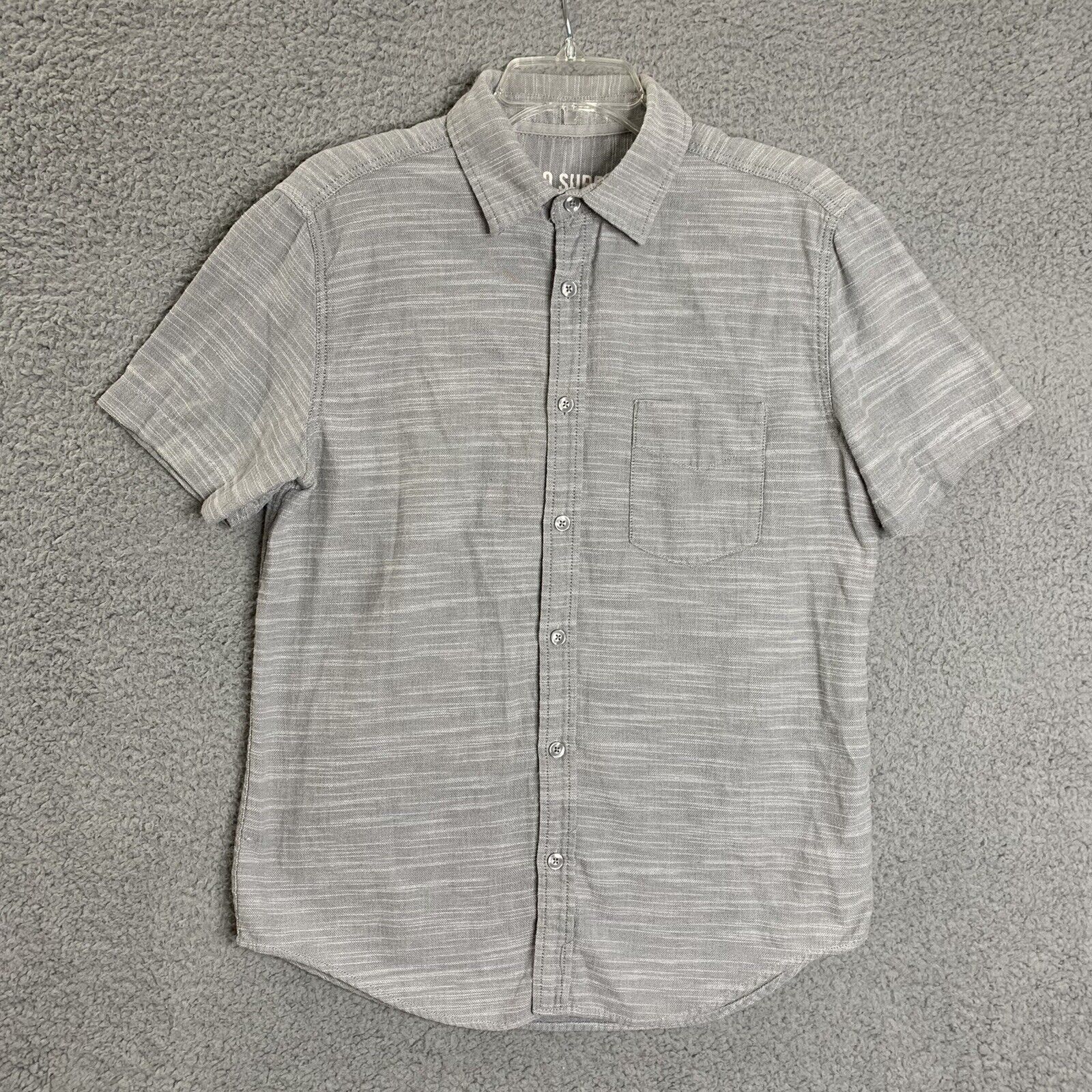 Mossimo Supply Co. Button Up Shirt Mens M Short S… - image 1