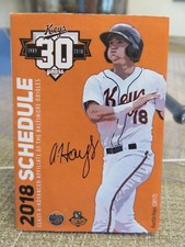 FREDERICK KEYS 2018 BASEBALL  POCKET SCHEDULE 