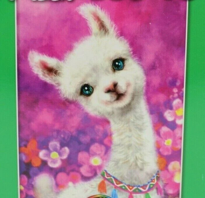 Jigsaw Puzzles 100 Pc Pinata and Baby Llama Neon Rainbow Color Puzzlebug 2-Pack - Image 4 of 4