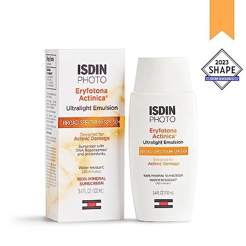 Emulsión ultraligera Isdin Eryfotona Actinica SPF50 100 ml 3,4 oz - Imagen 5 de 8