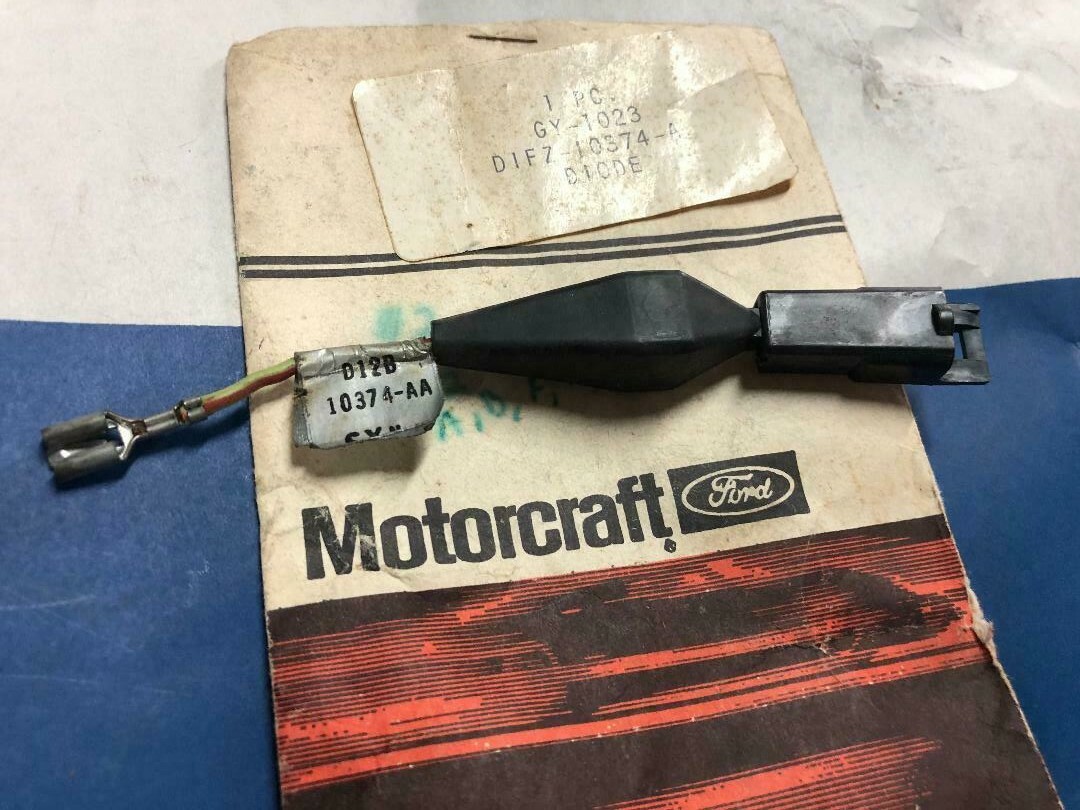 NOS 1971 1972 FORD MUSTANG TORINO ALTERNATOR WARNING LIGHT DIODE