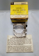 Allen-Bradley Locking Selector Switch Cover 800T-NI63 New Old Stock