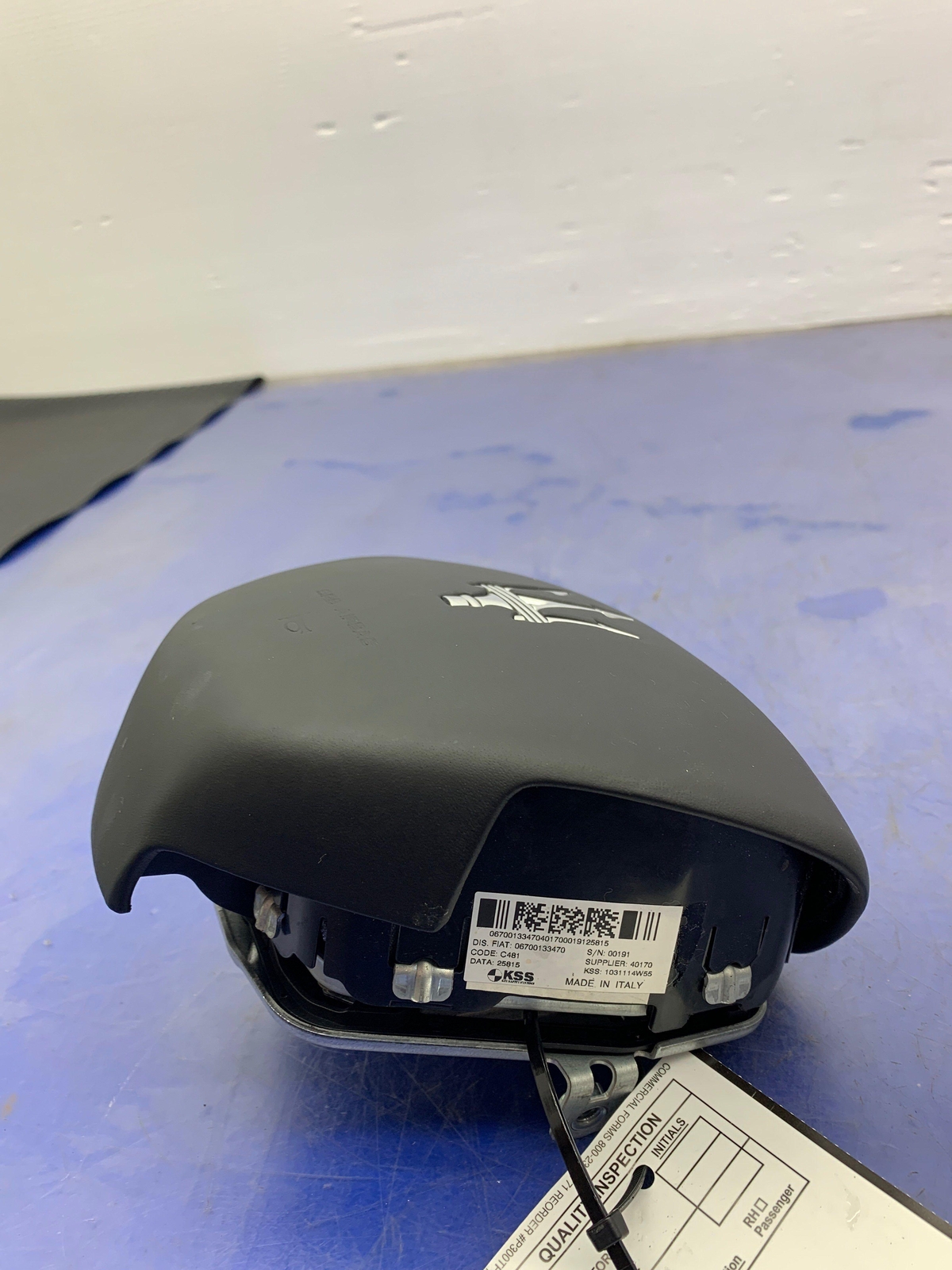 2014 - 2019 MASERATI GHIBLI M157 LEFT FRONT STEERING WHEEL SRS INFLATOR AIRBAG