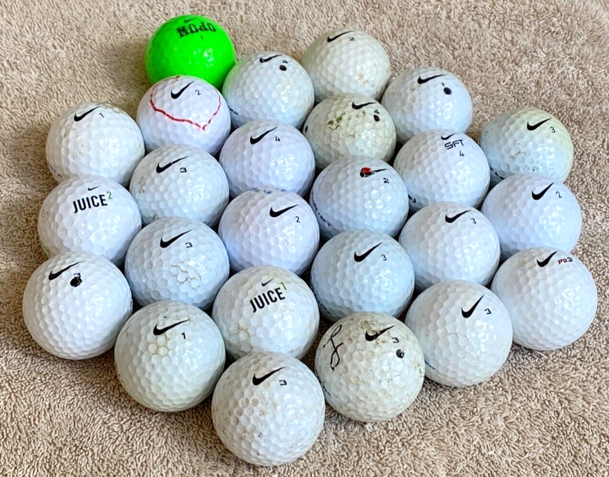 Lot of 20 NIKE Golf Balls - Used | eBay