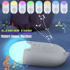 White Noise Nature Sound Machine Sleep Aid Sounds Sleeping Machine Therapy Relax