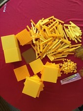 Educational Insights Base-10 Blocks see Photo  s OVER 400 PIECES 