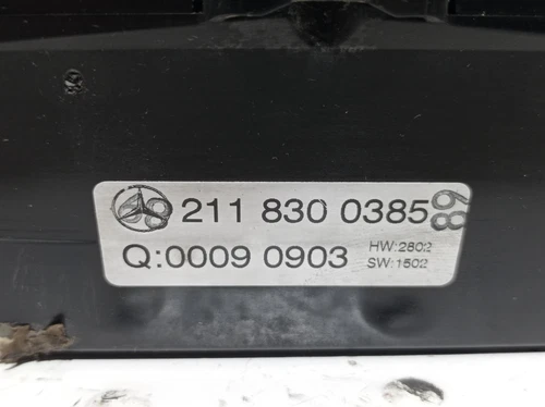 2118300385 Mando Climatizador para MERCEDES-BENZ CLASE E (BM 211) BERLIN 3118513 - Imagen 2 de 19