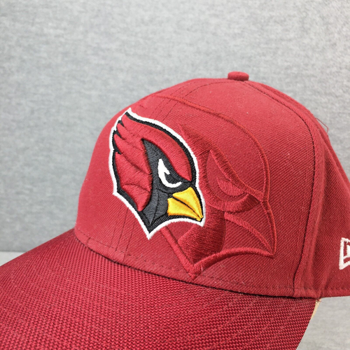 NFL ARIZONA CARDINALS Shadow Size 7-1/2 Fitted Hat NEW ERA 59FIFTY Red - Picture 3 of 9