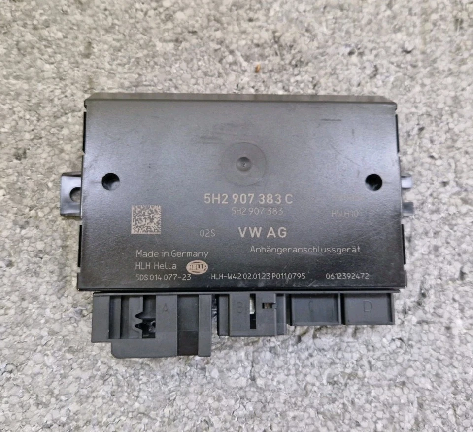 AUDI Q3 F3 VW TIGUAN 2018-23 CENTRALINA GANCIO TRAINO 5H2907383 ORIGINALE - Immagine 2 di 4