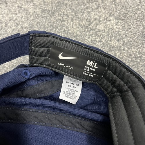 Nike Penn Medicine Club Gorra M/L Azul Blanco Swoosh Ajustable Papá Sombrero Gorra - Imagen 7 de 10