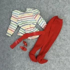 Vintage Mattel 1987 Barbie Bright and Breezy Fashion Set #4525 Belt And Shoes