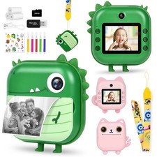 Ainiv Instant Print Camera for Kids - Dual 1080P Camera with Print Papers 5...
