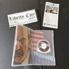 GTA Grand Theft Auto: Liberty City Stories CIB with map (Sony PSP, 2005) Tested