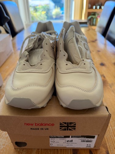 New Balance hergestellt in UK Größe 9,5 NBLS Ou576 99 hellgrau neu mit Karton 576 - Bild 4 von 5
