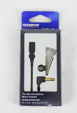 Olympus ME15 Tie Clip Microphone Condenser Cable Secret Eavesdrop. New in Box