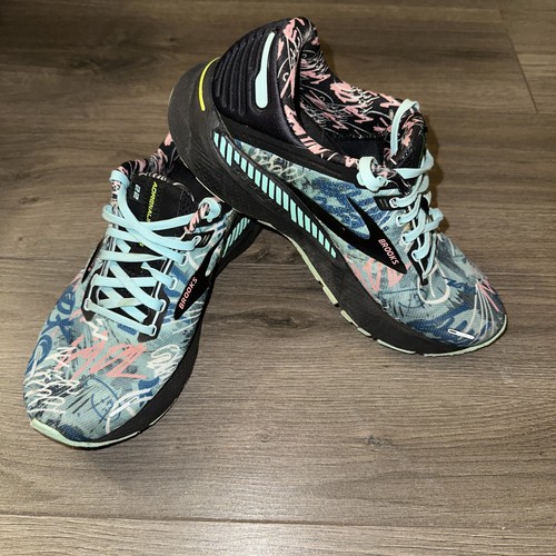 Brooks Adrenaline GTS 22 Limited Edition Damen-Laufschuhe – Größe 8,5 Signatur