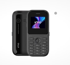 NEW SEALED IMO Dash 4G Mini Mobile Phone 4G Dual Sim Unlocked Black - UK Stock