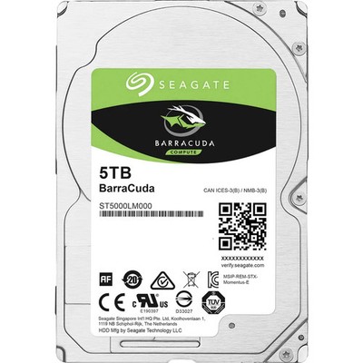 Seagate BarraCuda  5 TB Interne Festplatte 6.35 cm (2.5 Zoll) SATA III