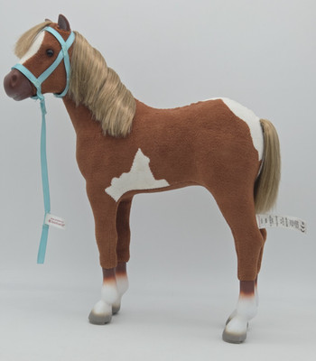 American Girl Doll Painted Filly/ Foal Chestnut Brown 13'' Pony Horse Retired