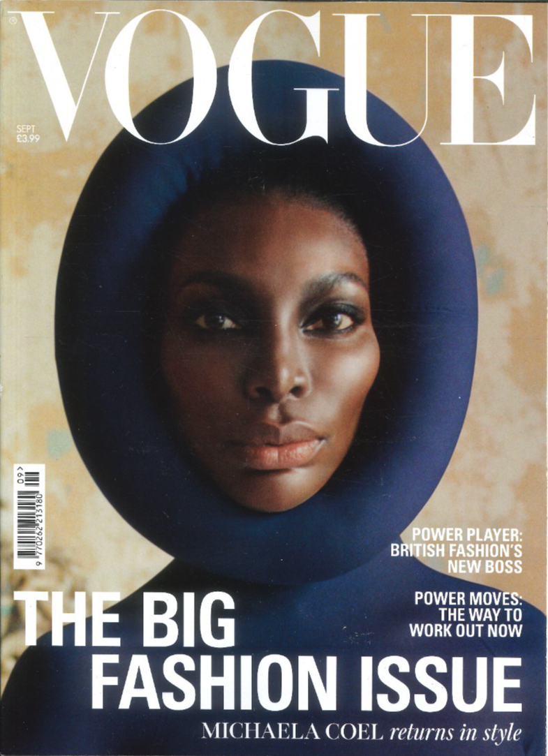 UK Vogue Magazine: Michaela Coel The Big Fashion Issue Alicia