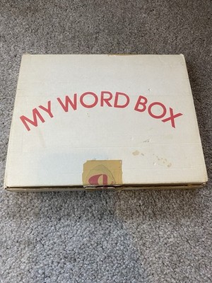 Vintage My Word Box Flash Cards 222 Karten Boxed Set