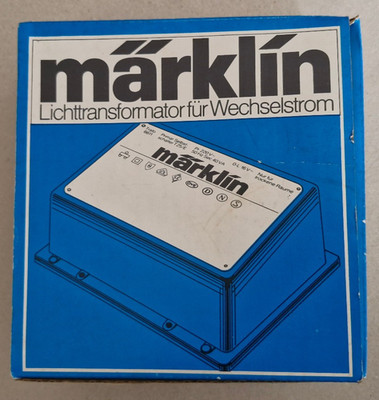 Märklin 6611 H0 Lichttransformator für Wechselstrom NEU und OVP