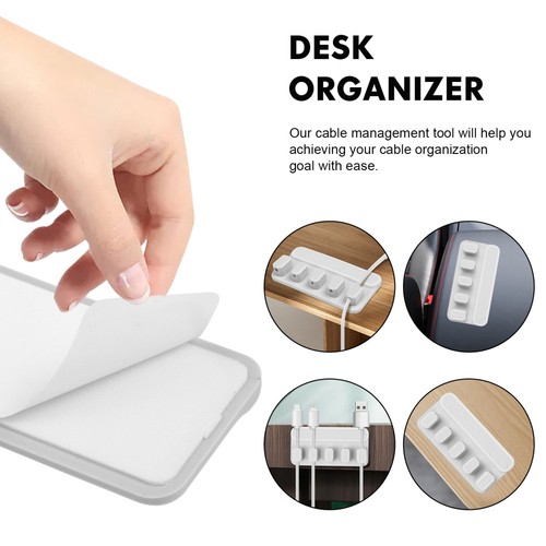 Magnetischer Nabe Kabel-Organizer Für Den Schreibtisch Schnur Halter - 第 8/11 張圖片