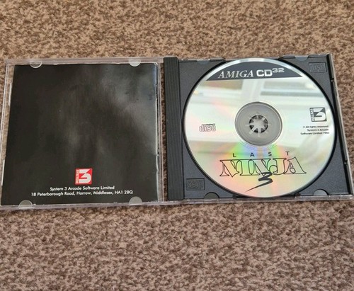 Last Ninja 3 for Commodore Amiga CD32 from System 3 vgc - Picture 2 of 3