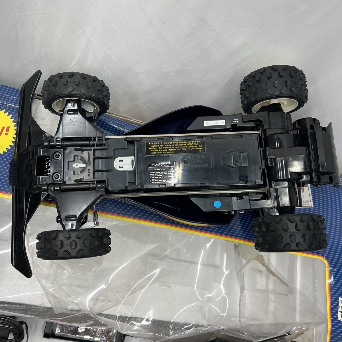 NIKKO Hurricane オフロードラジコンカー Vintage Nikko Hurricane RC Car 4WD Off Road Racing Buggy