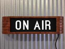 ON AIR light up RCA style studio sign 14" 120V wall adapter FREE USA Shipping