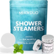 Body Restore Shower Steamers Aromatherapy, 15 Pack Eucalyptus for Shower  Mint