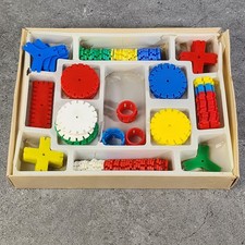 Feuchtmann Weichplastik Steckspiel Vintage 70er STECKi Rundstein OVP bunt