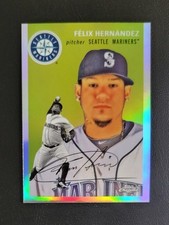 2023 Topps Chrome Platinum Anniversary - Félix Hernández #498 Refractor Mariners