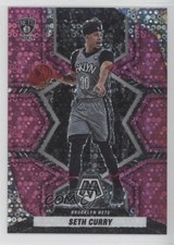 2021-22 Panini Mosaic Fast Break Pink Prizm 4/20 Seth Curry #26 hs9