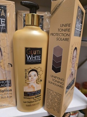 Gluta White Glutathione Collagen Body Lotion, Age Defying, 500ml