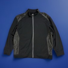 Greg Norman Mens Zip Up Jacket Long Sleeve Co...
