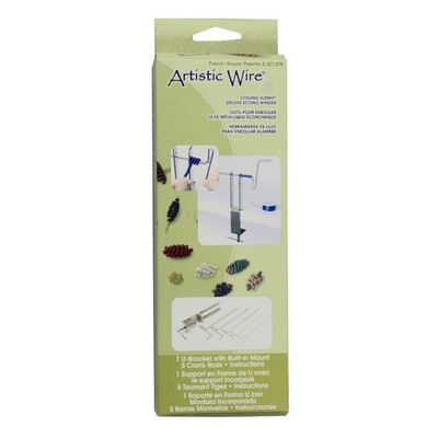 BeadSmith  Artistic Wire Coiling Gizmo Deluxe-5 Rods Built-In Mount Jewelry Tool