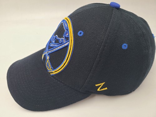 Buffalo Sabres Zephyr Flex Fitted M-L Hat Cap Acrylic Blend Men NHL Hockey Black - Picture 5 of 11