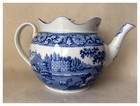 Antique c1830s Pearlware, Staffordshire Trasnsferware Tea Set — photo 4