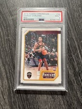 2019-20 Panini Chronicles Threads Red /149 Darius Garland #98 Rookie RC PSA 9