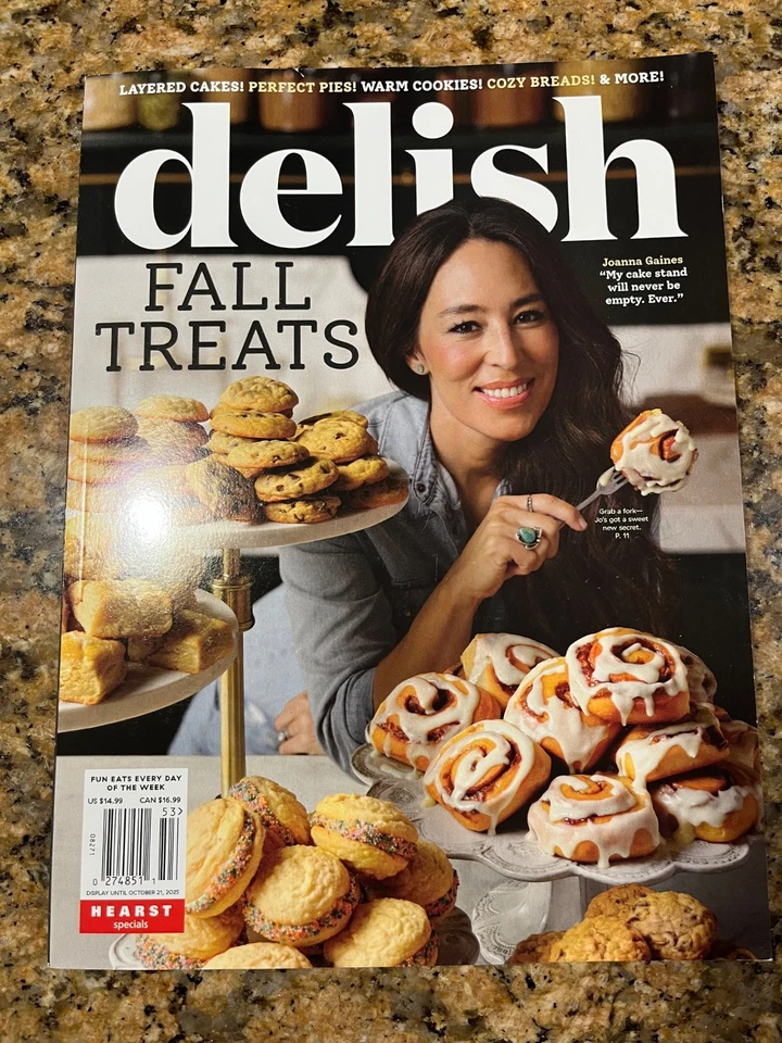 Lot of 3 Food Magazines Delish Southern Living Taste of Home Fall & Party 2025 - Image 2 of 4